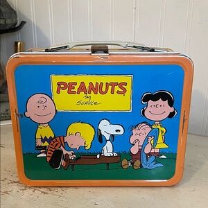 1959 Thermos Peanuts Metal Lunchbox